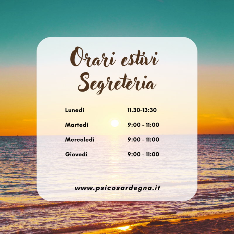 orari estivi