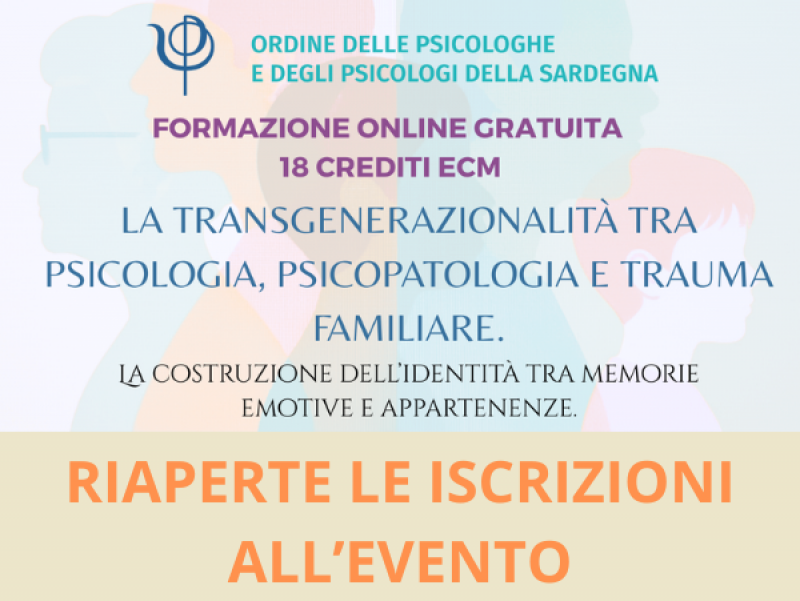 riapertura iscrizioni